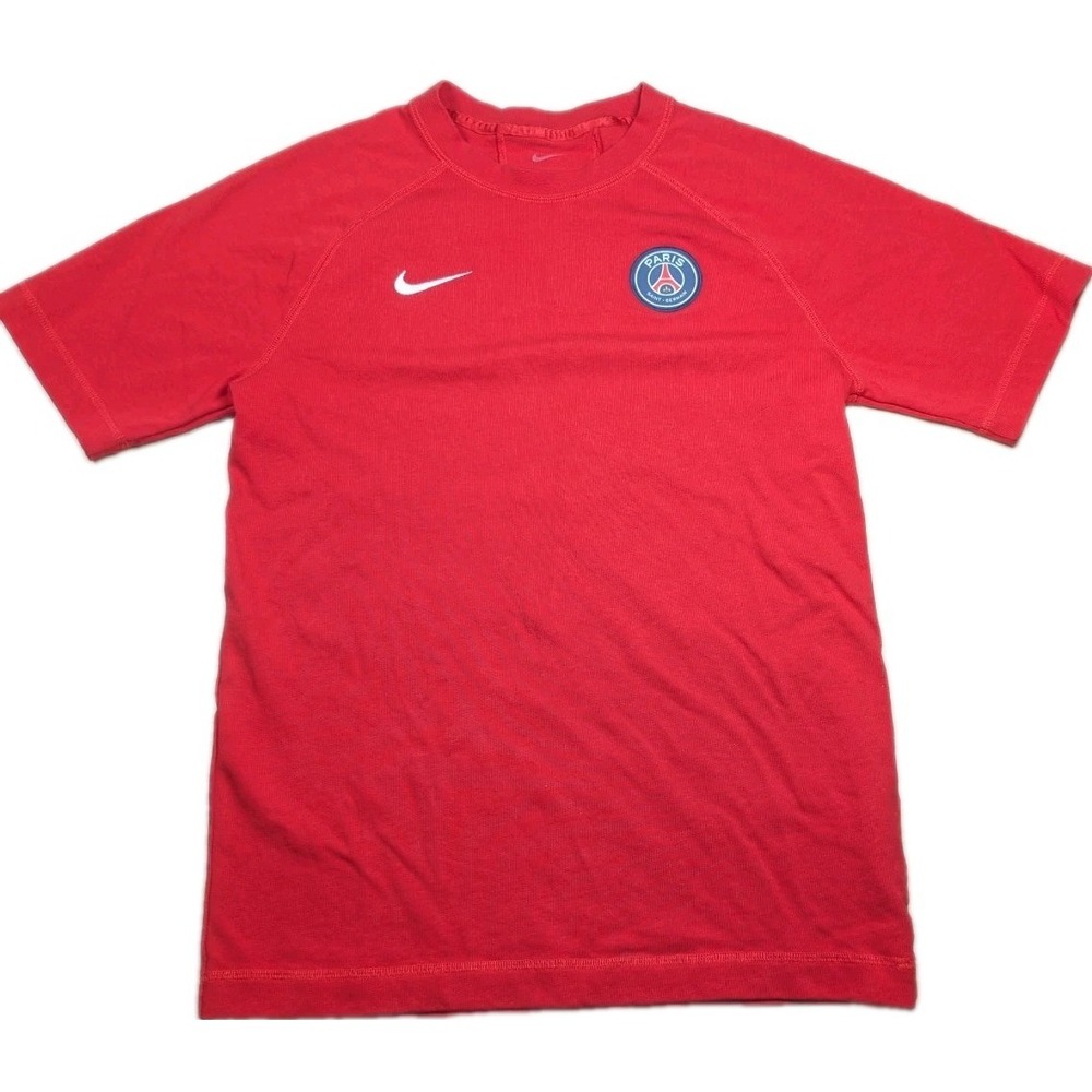 Nike Loose Fit Shirt Men Small Red Paris Saint-Germain Academy Soccer